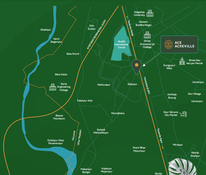 Layout Location Map